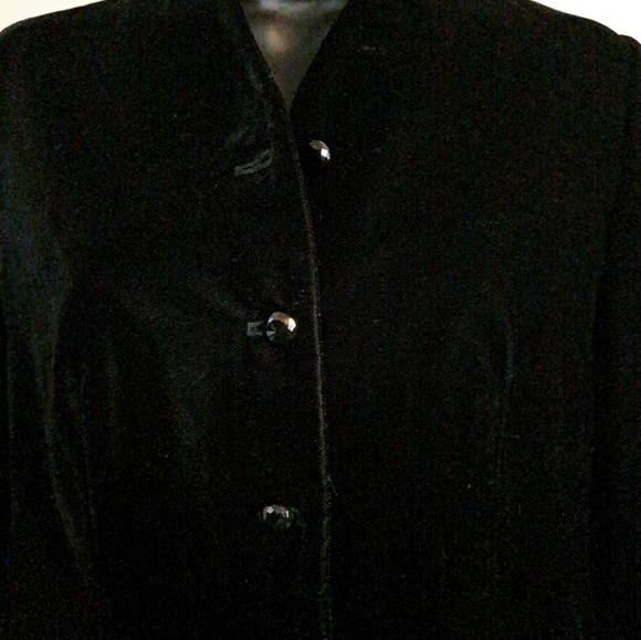 Talbots black blazer size 2 petite - Picture 2 of 8